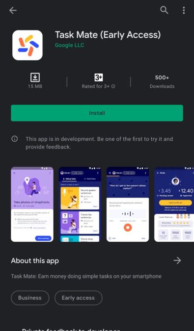 Google Task Mate Invitation Code EARN MONEY ONLINE WITH APP technuto01