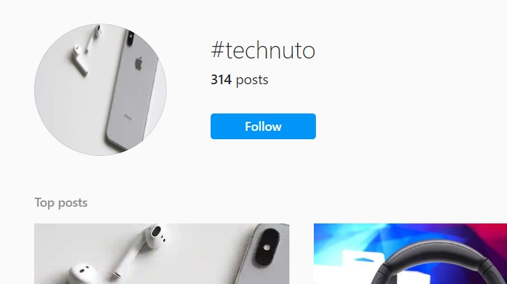 How to Follow Hashtags on Instagram Technuto 02
